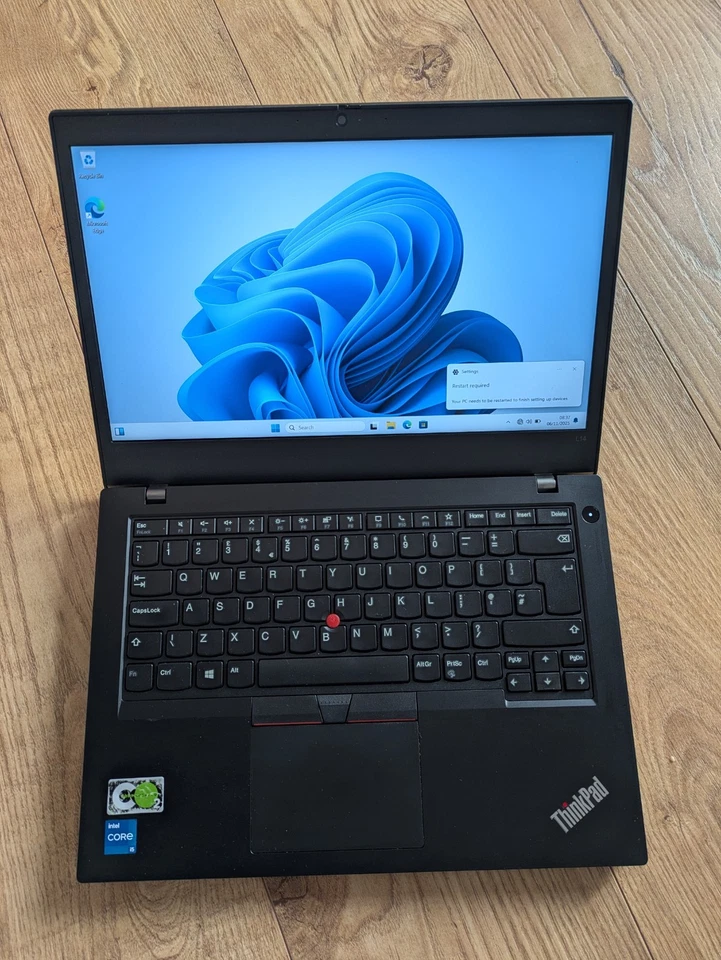 Lenovo ThinkPad L14 Gen 2 i5 1135G7 2.4GHz 8GB RAM 128GB SSD 14.1" FHD 0511 - Image 2 of 4