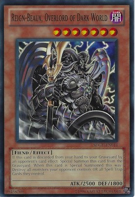 Reign-Beaux, Overlord of Dark World - SDGU-EN014 - Common - Unlimited Edition - 