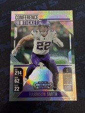 2024 Panini Contenders Harrison Smith Conference Ticket /99 #66 Vikings