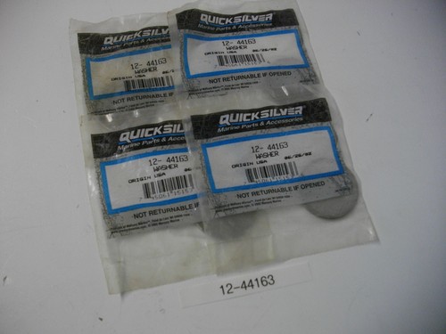 Mercury Marine Quicksilver MerCruiser 12-44163 Washer OEM Pack of 4 each - Bild 3 von 5