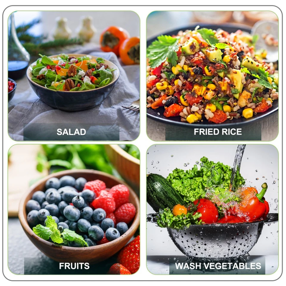 Acryl -Teller einzigartiger Obstteller Dessert Teller runder eleganter - Bild 3 von 4