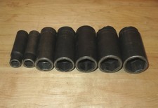 Snap-On (7pc) 1/2-Drive Deep Impact Sockets S...