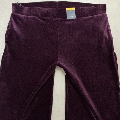 Freizeithose Damen M&S weites Bein dunkelgrau Größe 24 R neu mit Etikett (508H)
