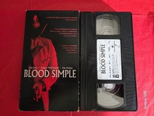 Blood Simple  VHS, 2001  JOHN GETZ, FRANCES MCDORMAND, DAN HEDAYA, VAN BROO