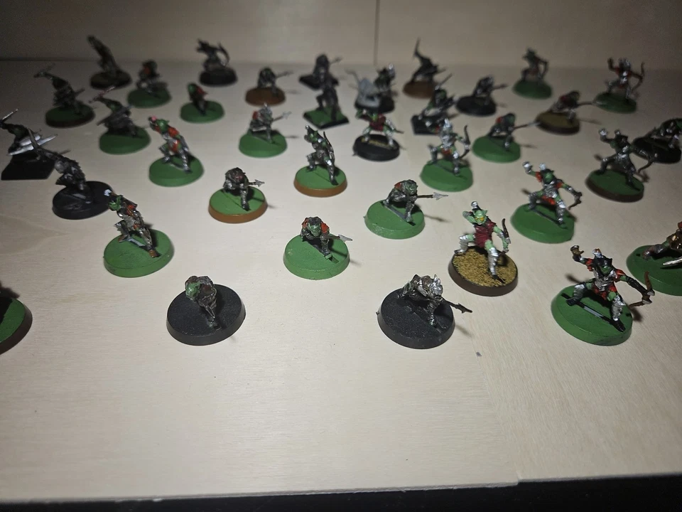 40X Moria Goblin Warriors - LOTR Warhammer / Lord of the Rings Games Workshop - Photo 3/4