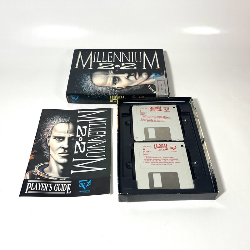 Millennium 2.2 Atari ST Game Complete Boxed Tested Working Electric Dreams