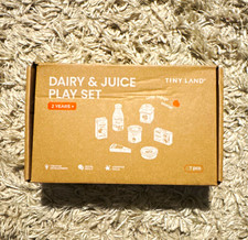 Tiny Land Dairy & Juice Play Set, 7-Piece, Recommended Age 2+ Years
