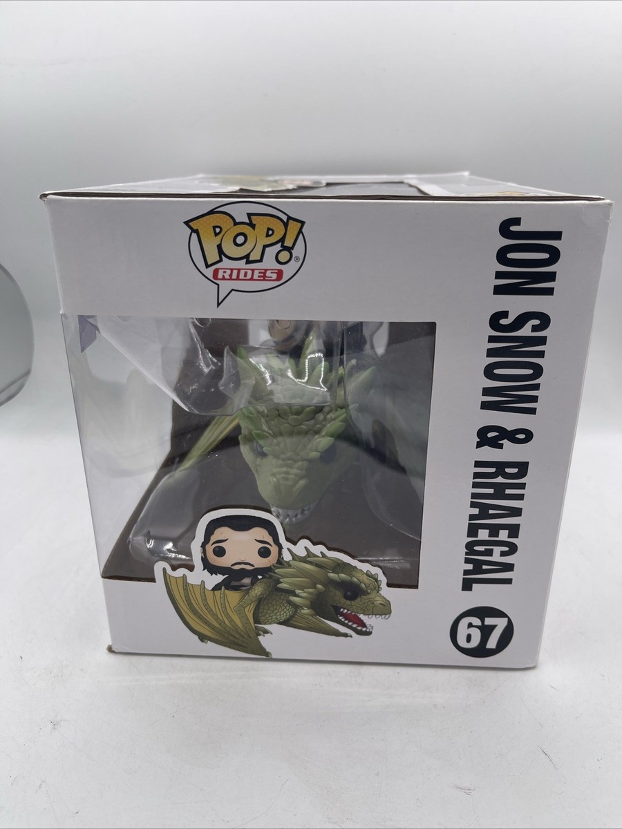 Funko Pop! Rides: Game of Thrones - Jon Snow w/Rhaegal #67