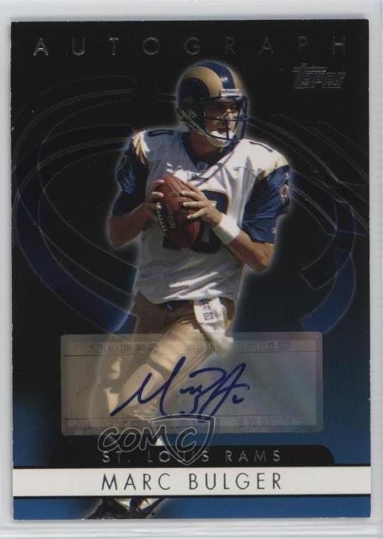 2006 Topps Marc Bulger #T-MB Auto 13zo