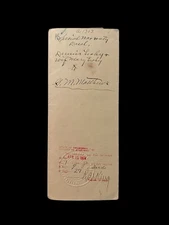 1906 Oklahoma Indian Territory Special Warranty Deed Comanche County Land Rare