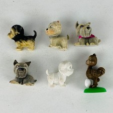 Puppies In My Pocket Flocked Velvety Collectible Pet Animals Lot