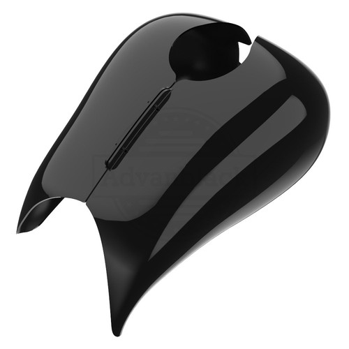 Advan Vivid Black Stretched Tank Cover Fits 2009+ Harley Street Road Glide - 第 10/14 張圖片
