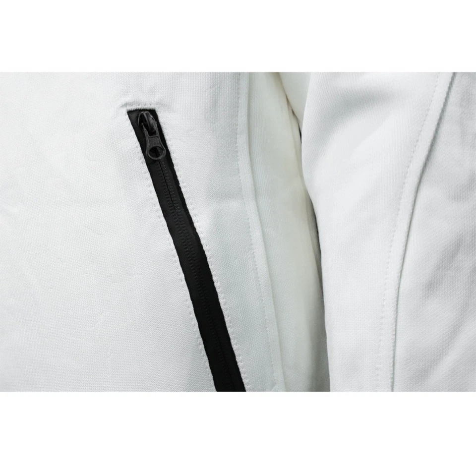 Anti-Cut Stab-Resistant White Jacket Waterproof Breathable Oil-Proof Coat - Image 3 of 4