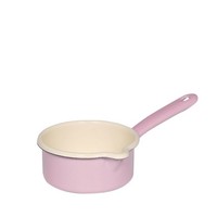 Riess Stielkasserolle Mit GroßEm Ausguss Ø12Cm 0,5L Pastell Rosa Emaille