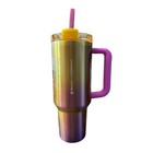 Stanley x Starbucks 2024 Summer Gradient Yellow & Pink Ombre Tumbler 40 oz 