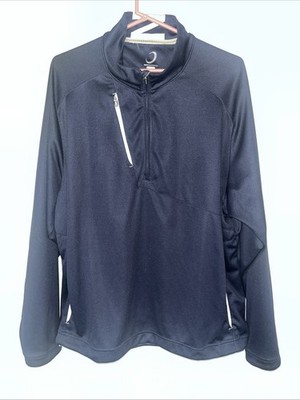 Zero Restriction Z500 Tour Series 1/4 Zip Pullover XXL 2XL Navy Golf Performance