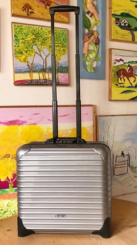 Rimowa Business Cabin Trolley Teleskopgriff TSA-Schloß 2 Rollen silber-grau