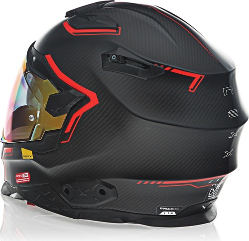 Nexx XWST 2 Carbon Zero 2 Matte Red Helmet - Picture 3 of 9