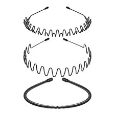 New Metal Headbands for Men Women Adjustable Non Slip Fast Shipping