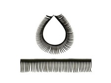 CalCastle Craft Plastic Eyelashes for Flower Arrangement DIY Craft project 12pc