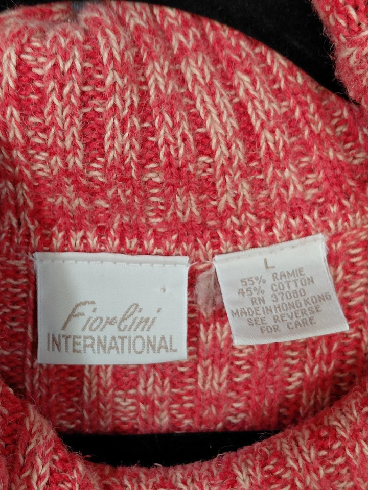 Suéter Top Fiorlini International Rayas Acanalado Cuello Tortuga L Multicolor Ajustado Foto 2 de 4