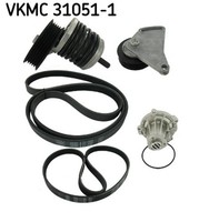 SKF Wasserpumpe + Keilrippenriemensatz Vkmc 31051-1 FüR VW Audi 3B2 C5 A6 A4 3B5