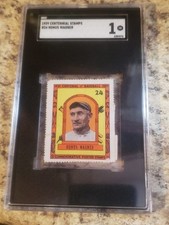 1939 Centennial stamps  honus wagner sgc 1. original.  rare