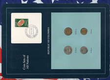 Coin Sets of All Nations Colombia UNC 20,10 Pesos 1991 50,5 Pesos 1990