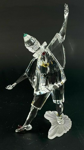 Estatuilla retirada de cristal austriaco pierrot de cristal austriaco Swarovski con caja - Imagen 3 de 3