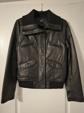 Brand New, Dkny Lamb Leather Bomber Jacket