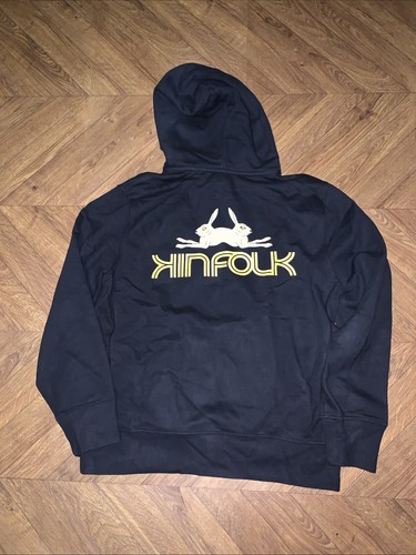 GQ x GAP x Kinfolk Collab Hare Hoodie Navy Large Rare - 第 4/5 張圖片