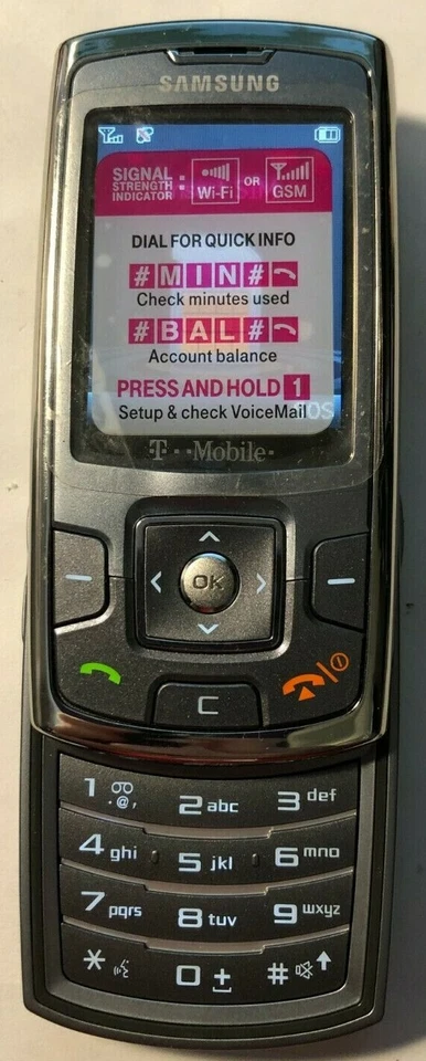 READ FIRST Samsung Katalyst SGH-T739 Silver (T-Mobile) Fast Ship NEW Cool ! - Image 2 of 3