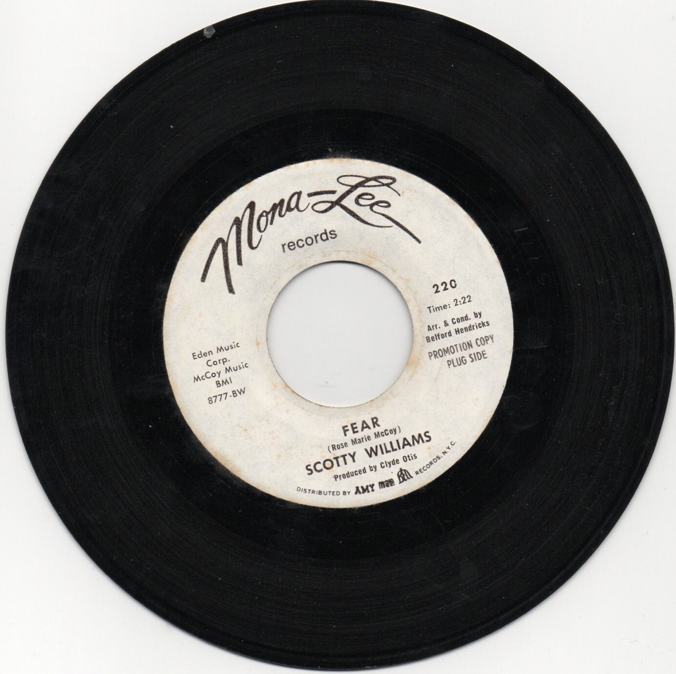 photo of Original  Scotty Williams Fear Ex