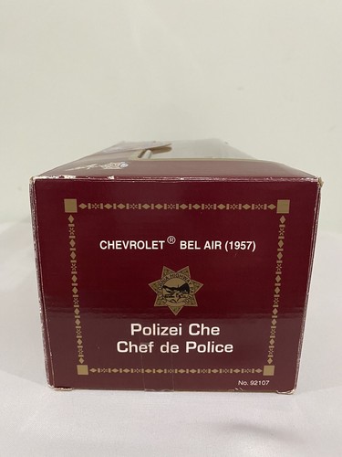 Die-Cast Metal Collection Police Chief Chevrolet Bel Air 1957 1:18 - Picture 2 of 8