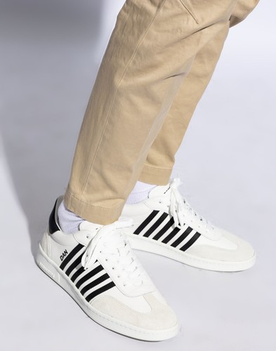 ZAPATILLAS DEPORTIVAS HOMBRE DSQUARED2 LOGO BOXER HECHAS EN ITALIA SNM036401504118M072 - Imagen 6 de 6