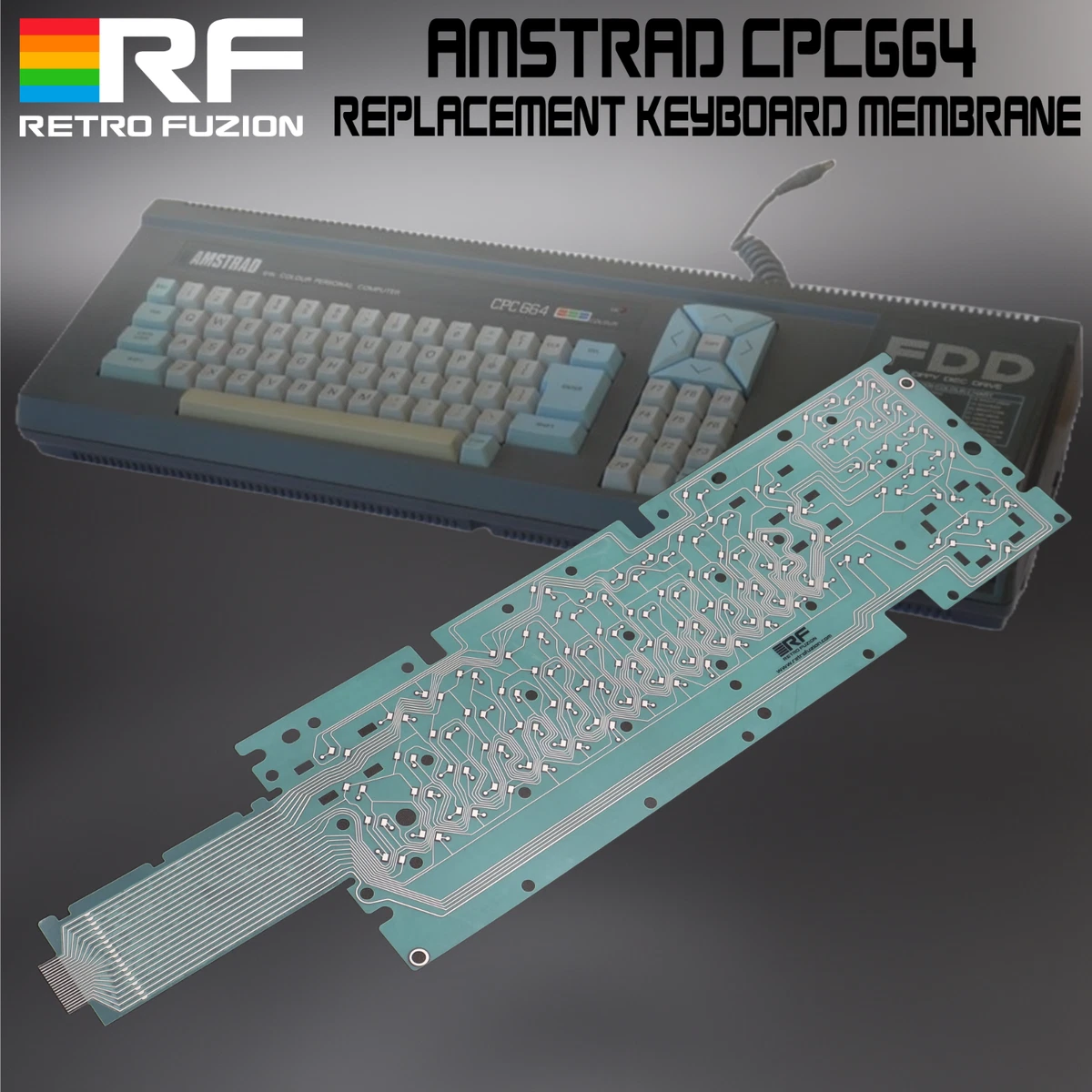 Kit LED Pour Amstrad CPC 6128 Vintage - Pièce Détachée D'occasion, Fonctionnelle
