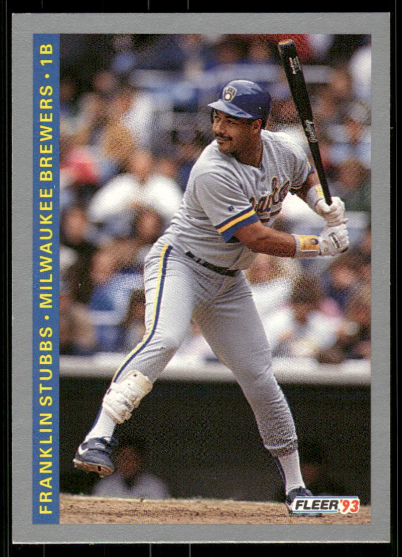 1993 Fleer #636 Franklin Stubbs