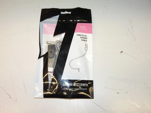 Ripcord (myvolts) USB to DC power cable, 12V, power your gear from USB
