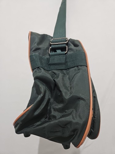 Pierre Cardin Green And Tan Bag Vintage With Shoulder Strap - Picture 3 of 11