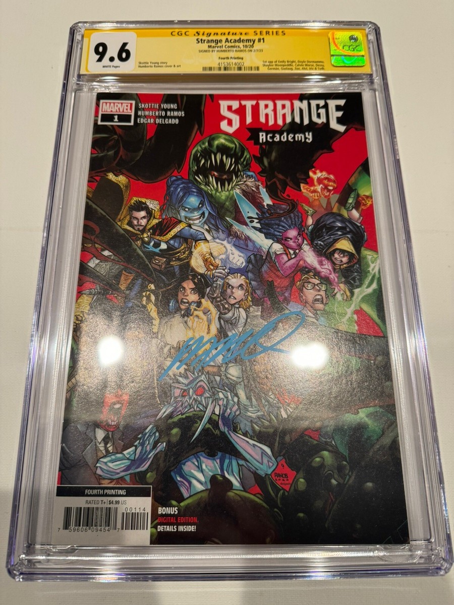 Strange Academy #1 - Signed By Humberto Ramos - CGC 9.6 | eBay