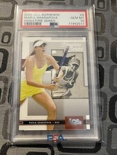 Maria sharapova 2005 ace authentic signature series psa10