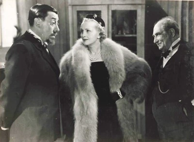 PHOTO ARGENTIQUE HD CINEMA ACTEURS FERNANDEL HELENE PERDRIERE DANS TOPAZE - Photo 1/2