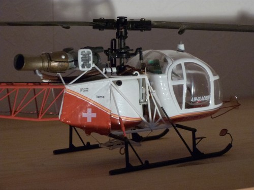 Rumpf-Bausatz SA 315B Lama 1:32 für Blade mCPX BL - Bild 6 von 9