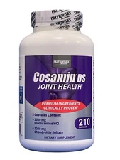 Cosamin DS For Joint Health Supplement Glucosamine 210 Capsules.EXP:08/2028