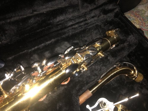 Jupiter JAS710 Alto Saxophone w Cover + Case - Picture 8 of 12