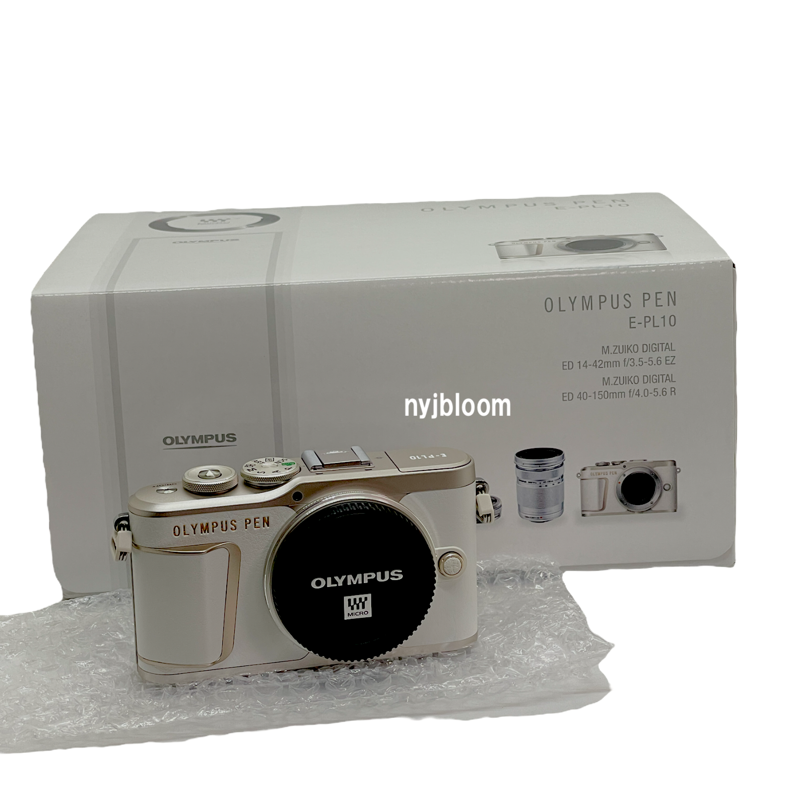 New Olympus PEN EPL10 Digital Camera with 1442mm & 40150mm Lens