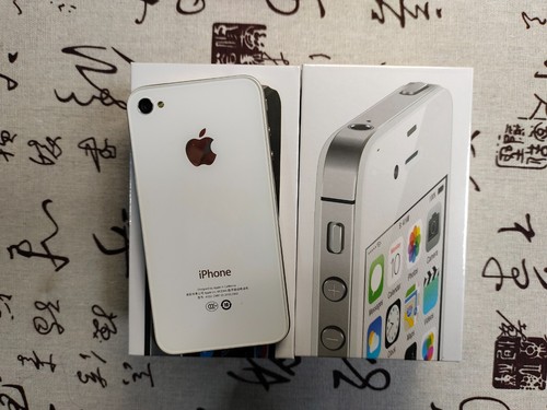 Working well 95%N ew Apple iPhone 4 8/16/32GB White/Black Fully UNlocked 3.5'' - Picture 9 of 17