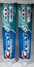 (2 PACK) Crest Complete Plus Scope Advanced Freshness, 8.2 oz Each - EXP: 11/25 0.91 per gallon