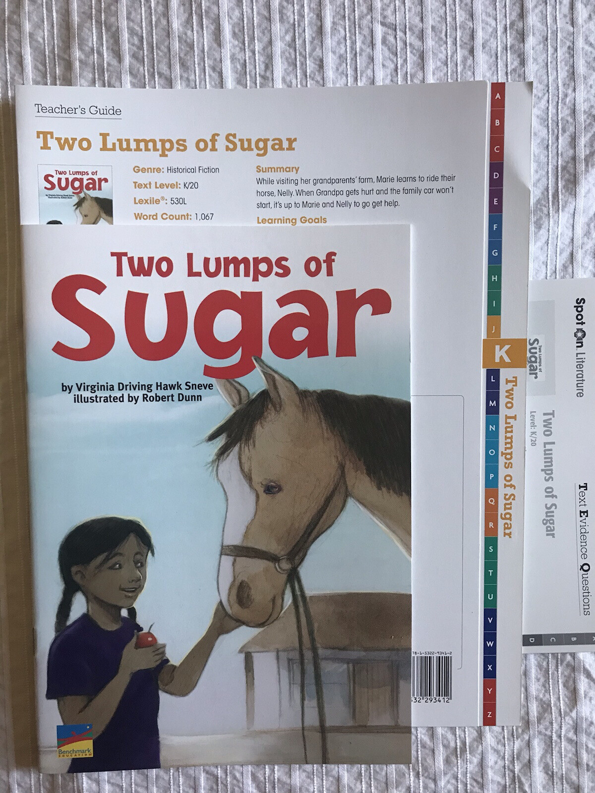 Benchmark Lot - Grade 3 Unit 6: Two Lumps of Sugar - Virginia Sneve ...