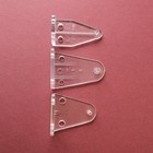2 x Venetian Blind Hold Down Brackets